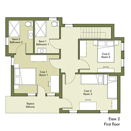 Eco St Ignatius еко лодж игнажден Willa *